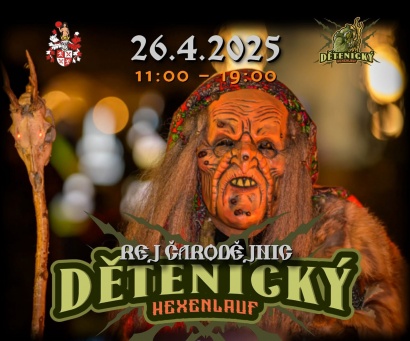 DĚTENICKÝ HEXENLAUF A ČARODĚJNICKÝ FOOD FESTIVAL 26.4.2025